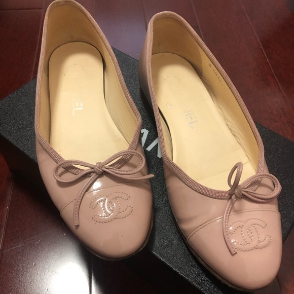 Poshmark chanel flats Clearance